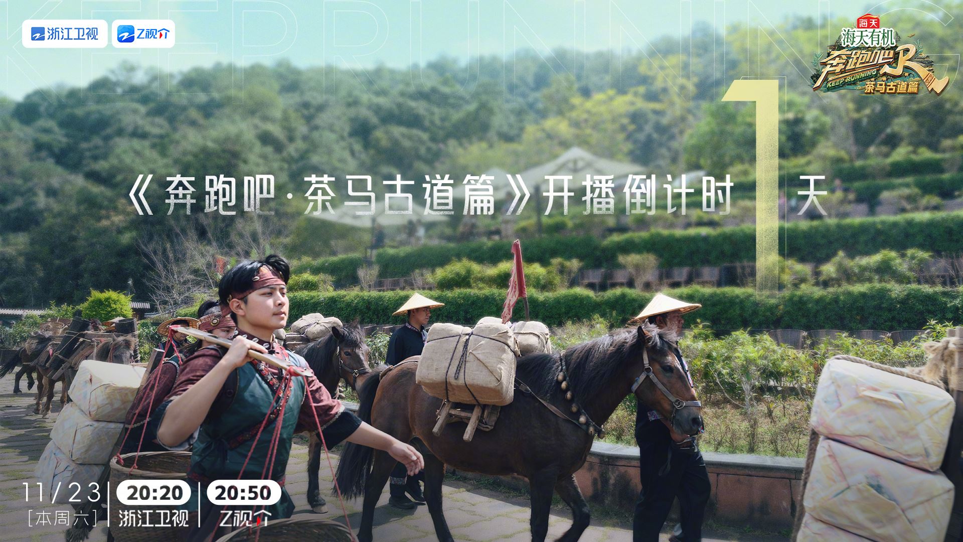 📺《奔跑吧茶马古道篇》1123开播❗白鹿、郑恺等人继续陪你跑🔥