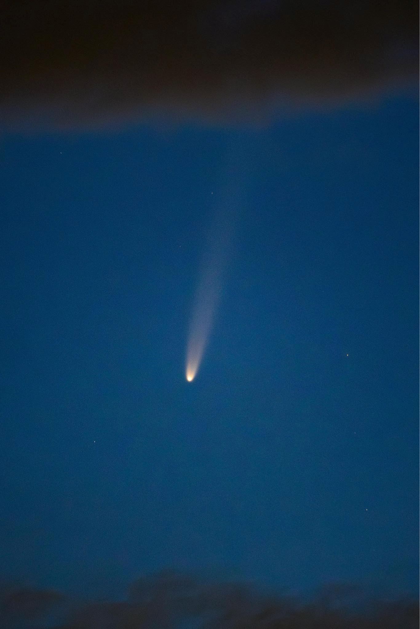 紫金山彗星现身❗6万年一遇🌠