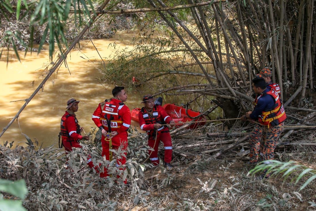 operasi cari jasad sabari baharom ditamatkan