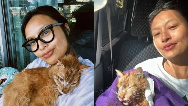 nabila huda menangis teresak-esak, kehilangan kucing tersayang