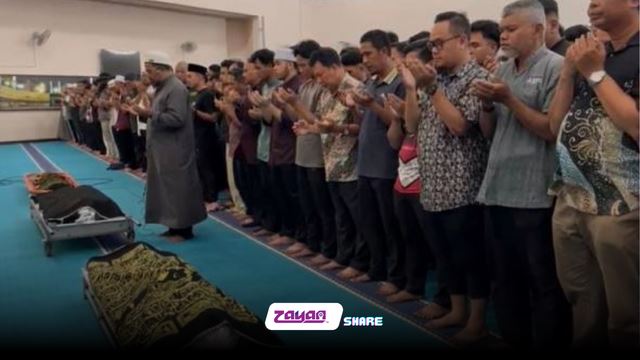 pelajar uitm maut kemalangan: imam sebak ketika solat jenazah, bacaan doa