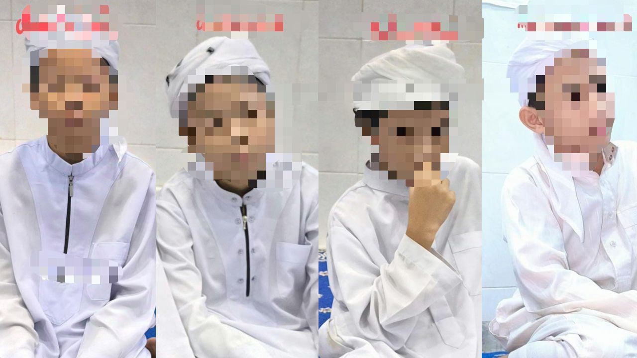tubuh badan ada kesan lebam, empat pelajar tahfiz larikan diri mungkin didera