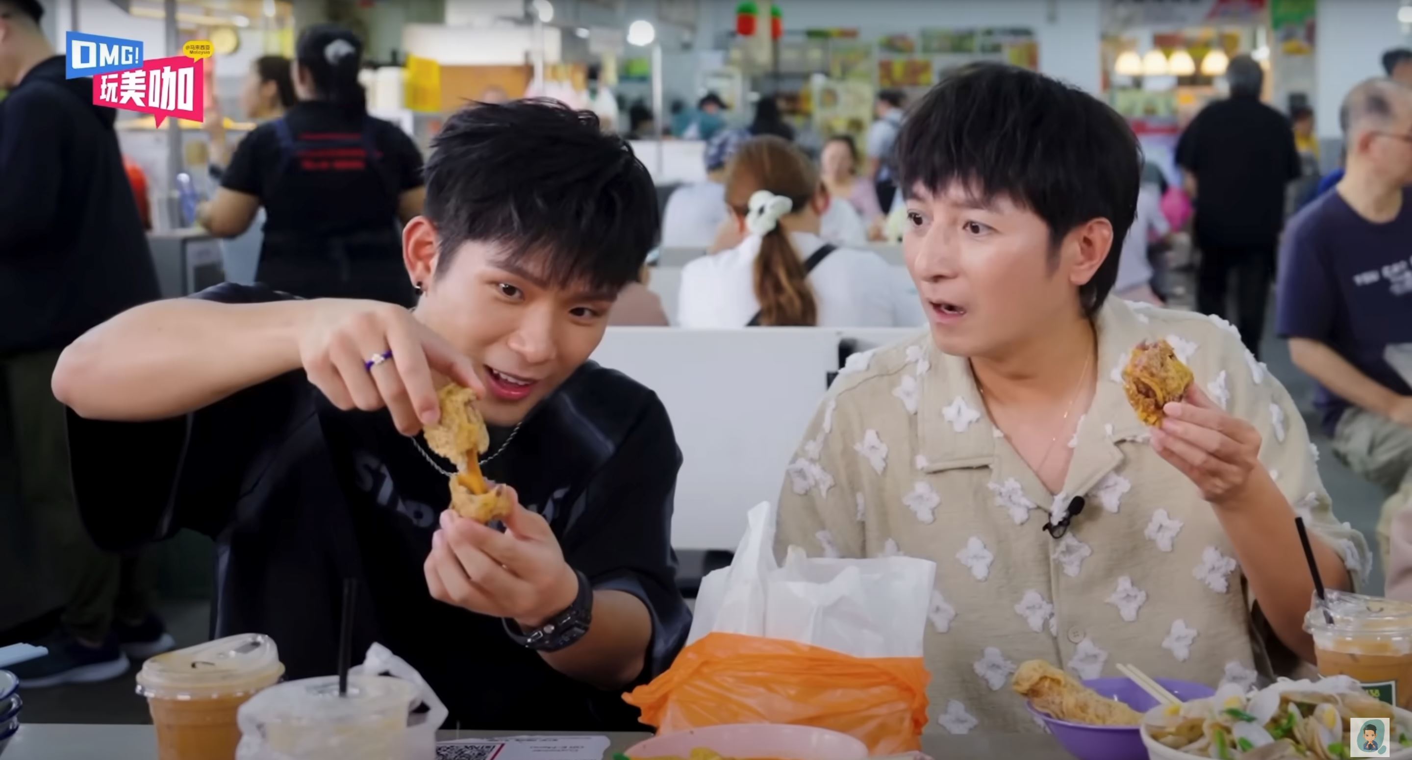 培永、钟骏胜带李维嘉尝美食❗最爱的大马食物是这个🔥