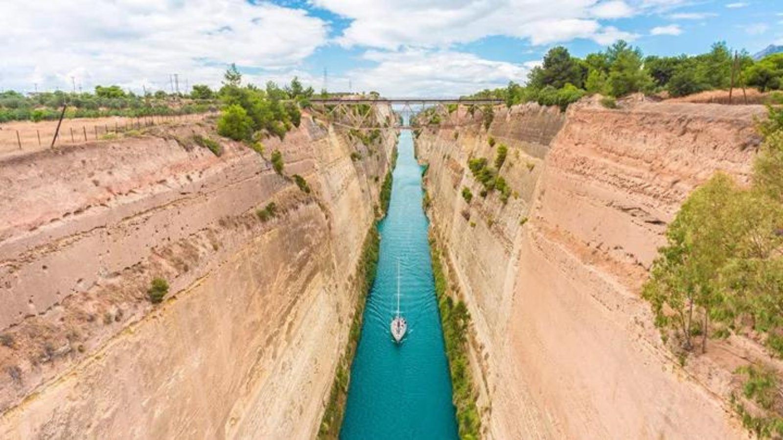A canal in Greece