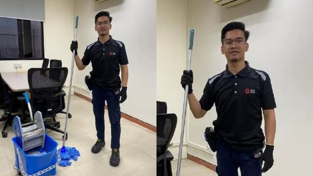 sering kena bahan, pemuda tak malu jadi ‘cleaner’ di singapura
