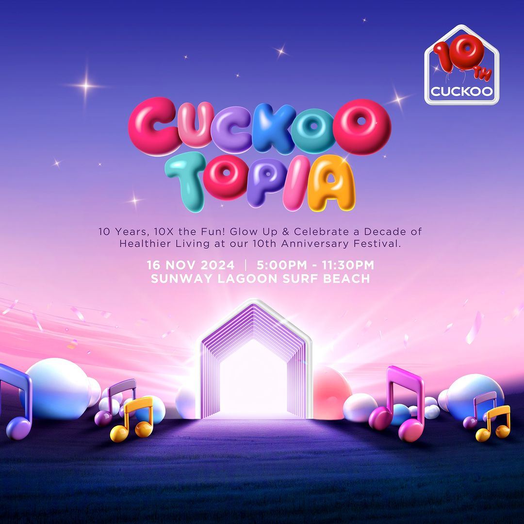 CUCKOO’s 10th anniversary festival poster