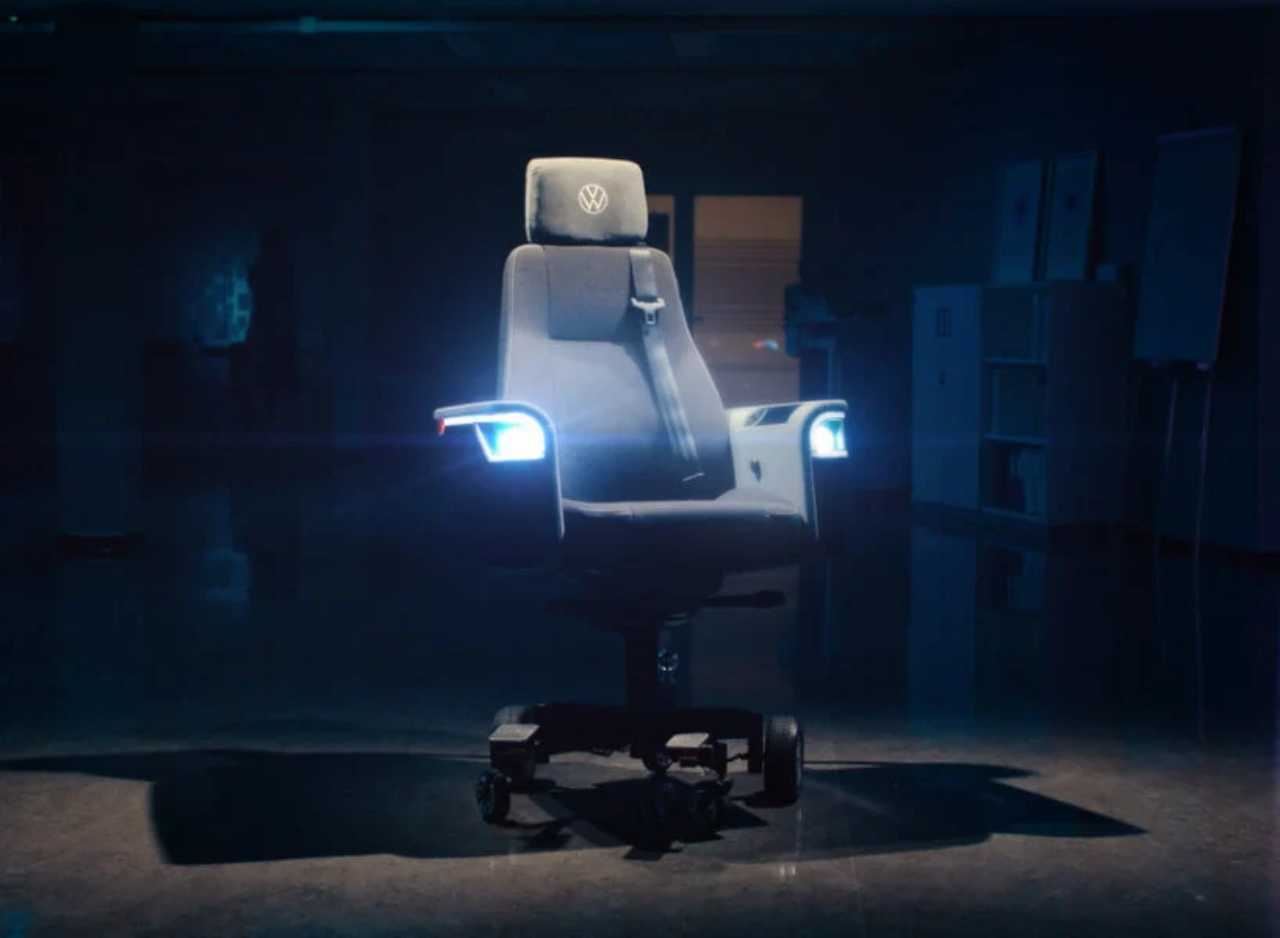 siapa sangka kerusi pejabat ini mampu capai kelajuan 20 km/j?