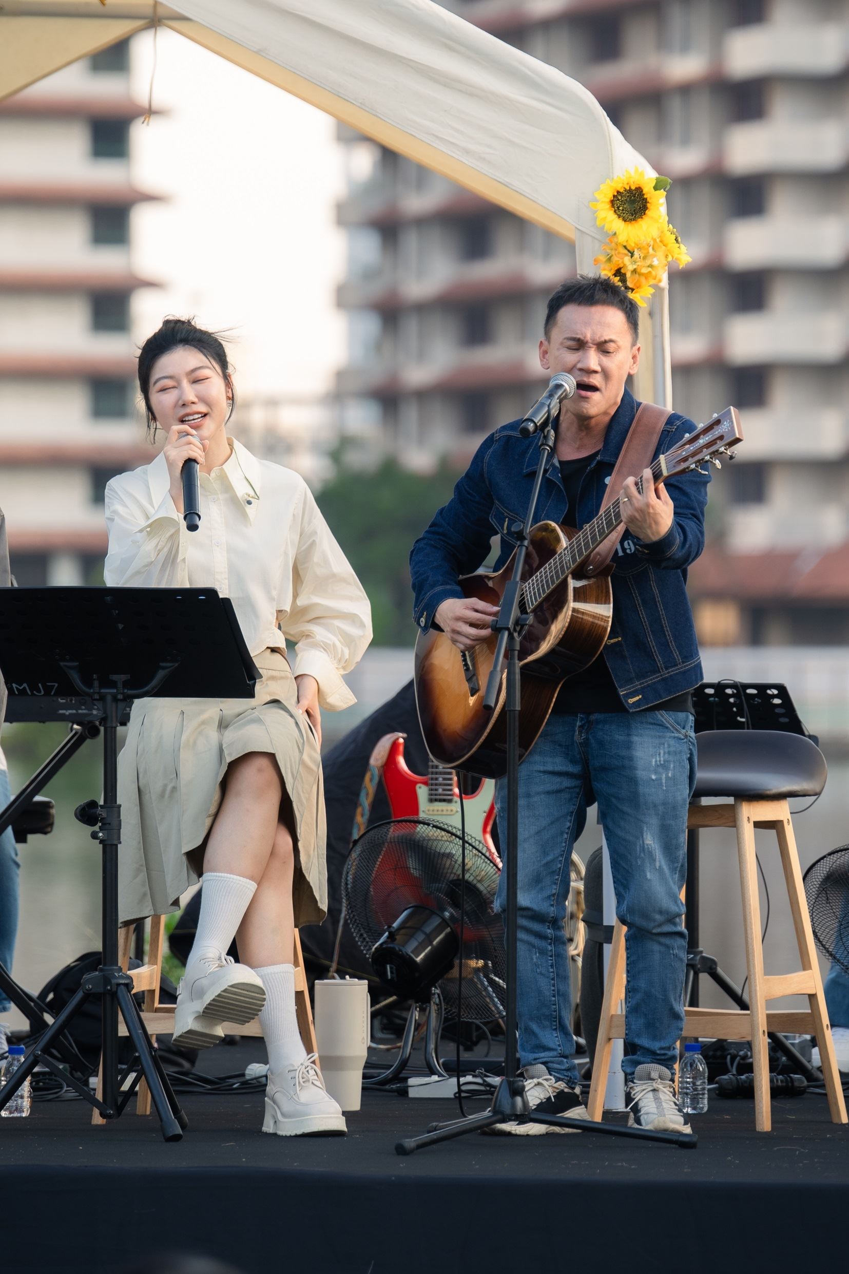 《音乐有你》 汤小康赞“五福临门”唱得比f4好听 