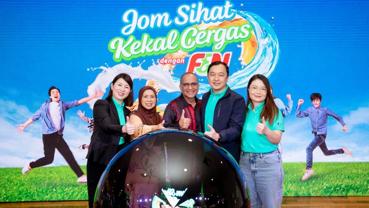 f&n and mydin launch 'jom sihat, kekal cergas' campaign, promoting a comprehensive healthy lifestyle