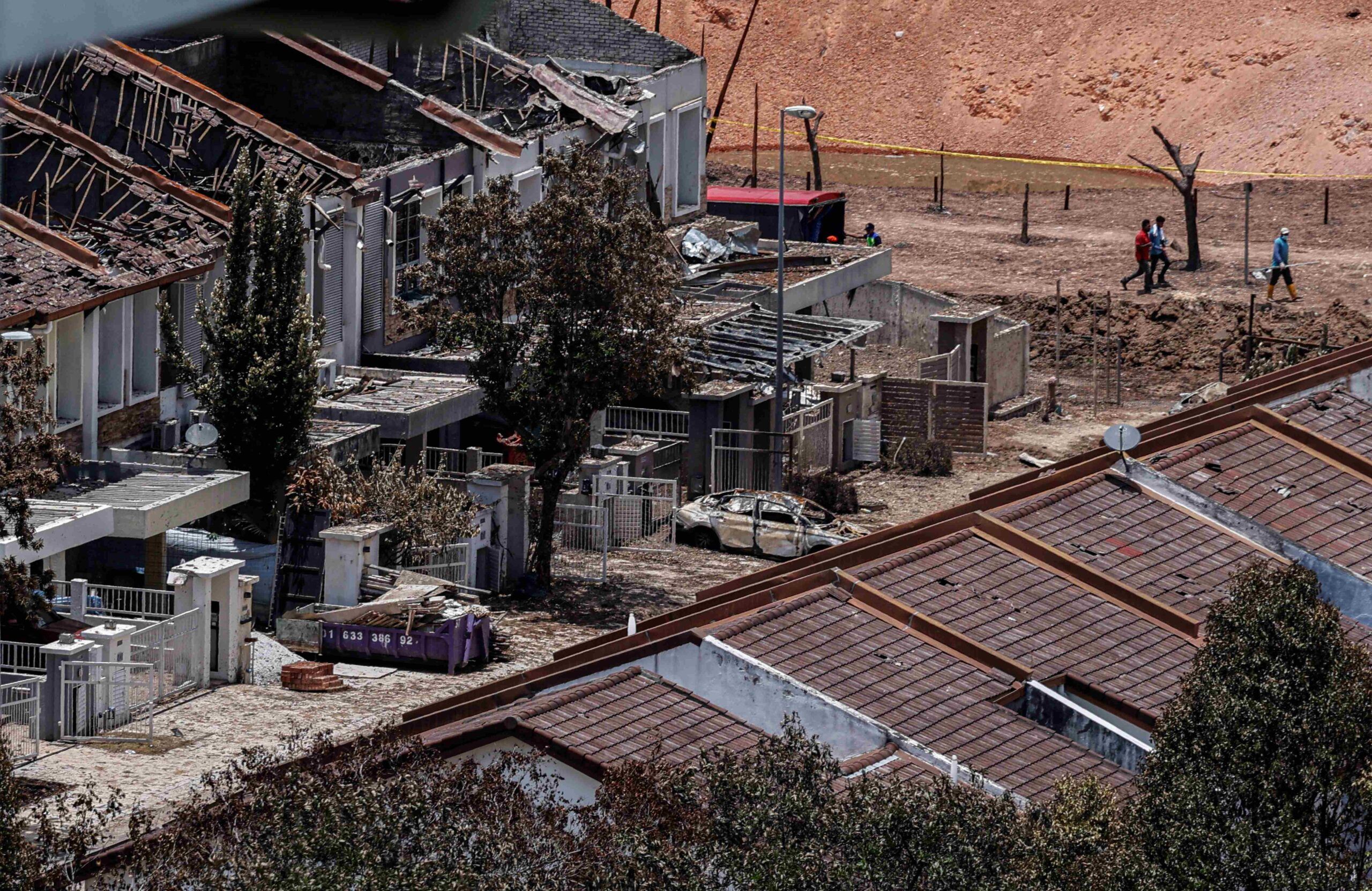 kebakaran paip gas di putra heights: kerugian dianggarkan rm65.4 juta