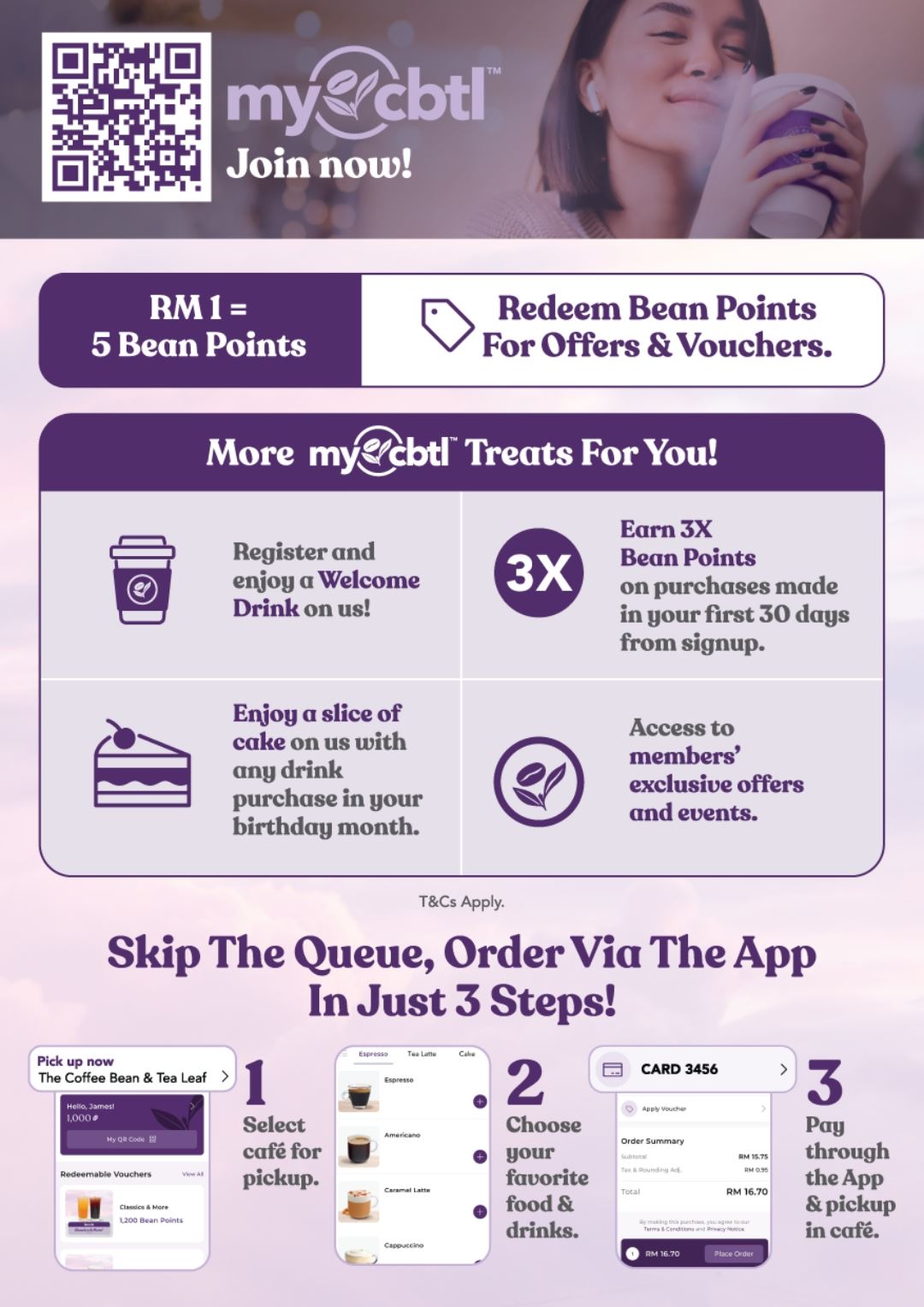 the coffee bean & tea leaf® malaysia drops limited-time iced pistachio chocolate, just in time for raya!