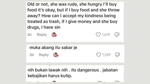 peminta sedekah pukul pelanggan kedai makan, tidak dapat wang yang diminta