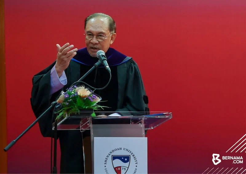 anwar ibrahim terima ijazah kehormat dari universiti shenandoah