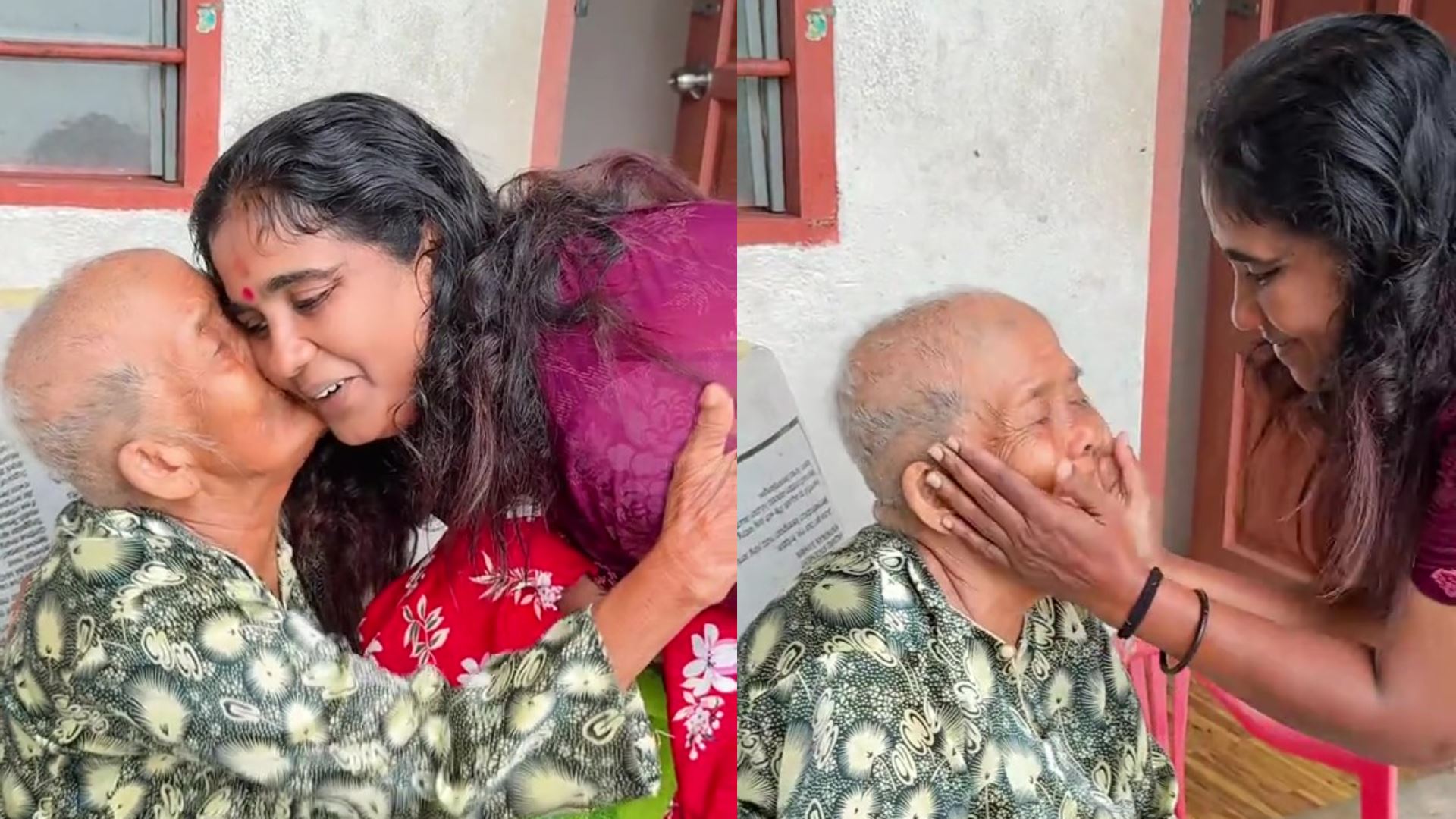 “saya dah anggap dia macam keluarga” – wanita india hadiahkan baju raya buat nenek