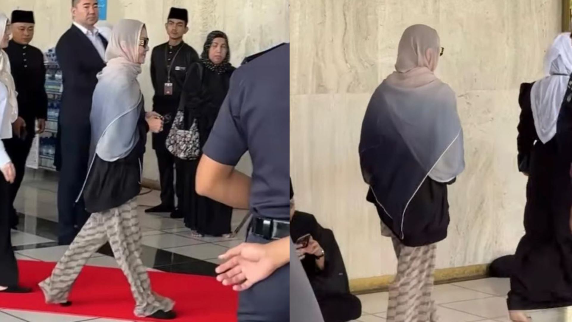 michelle yeoh hadir beri penghormatan terakhir kepada tun abdullah