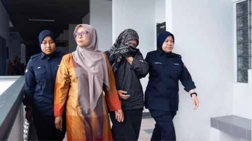 dua beradik berdepan enam bulan penjara kerana bergaduh di hospital