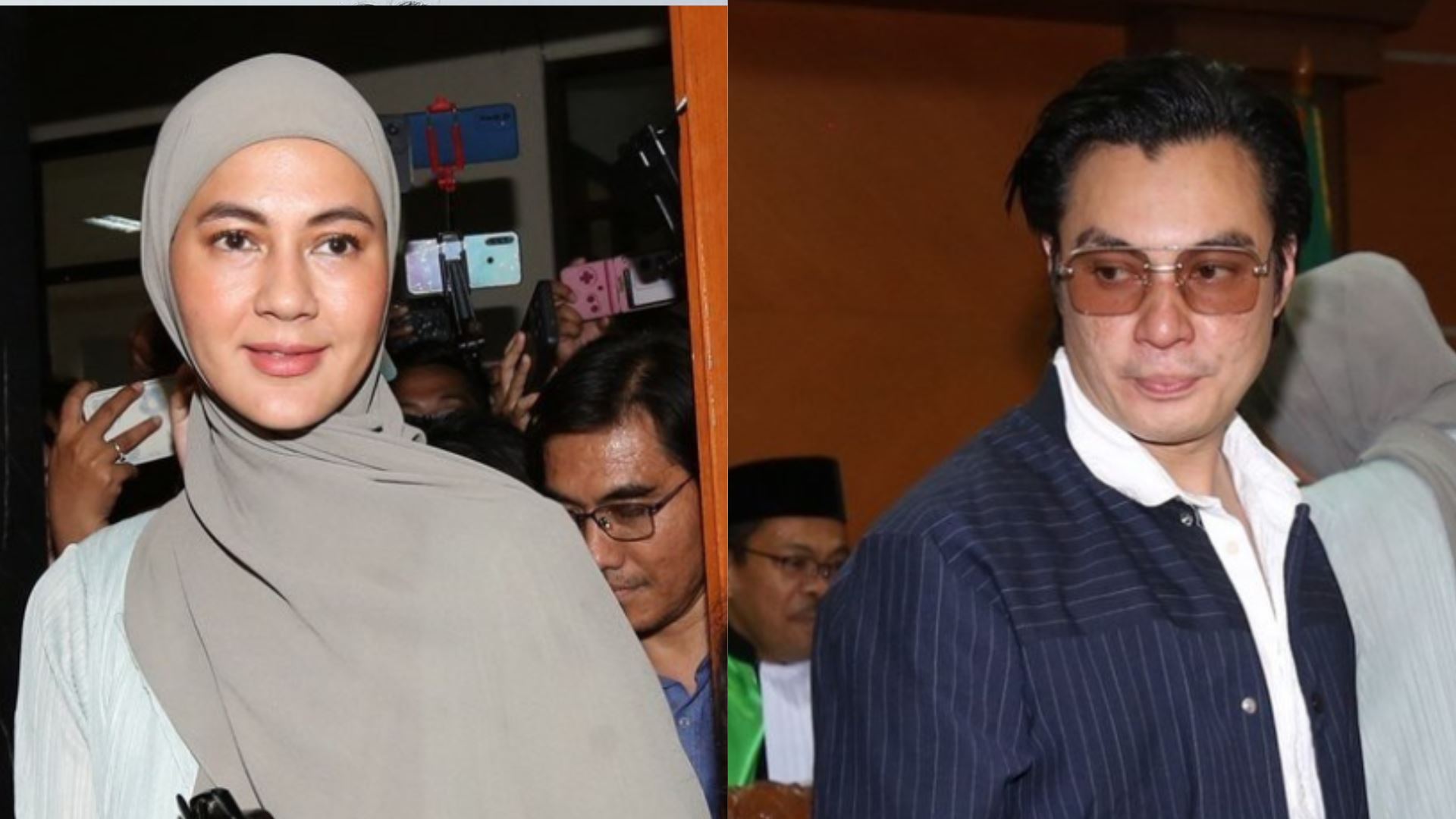 baim wong dan paula verhoeven sah bercerai, tuntutan nafkah paula ditolak mahkamah