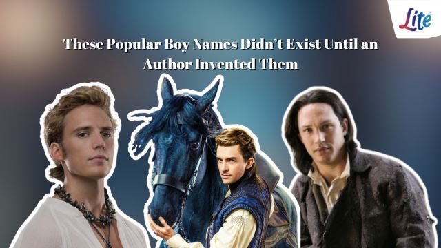 these popular boy names didn’t exist until an author invented them