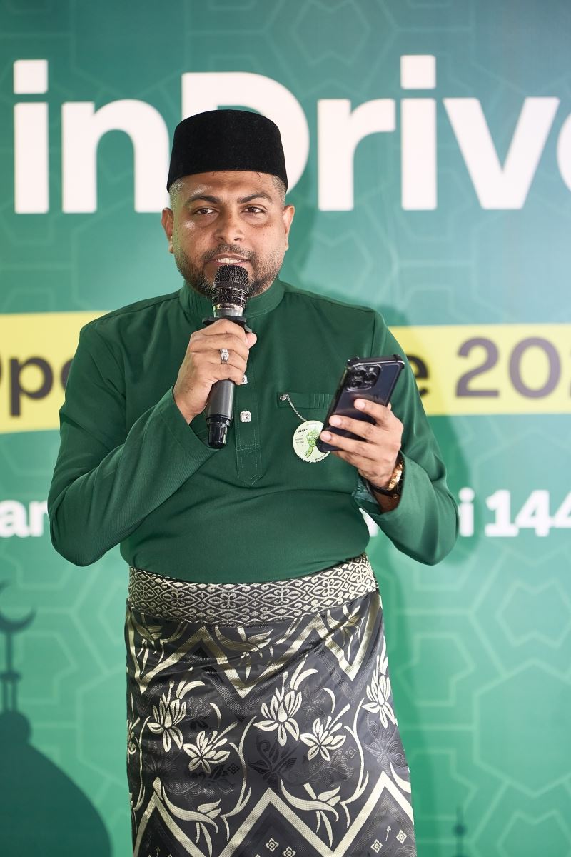 indrive malaysia hargai para pemandunya ketika sambutan rumah terbuka raya 2025!