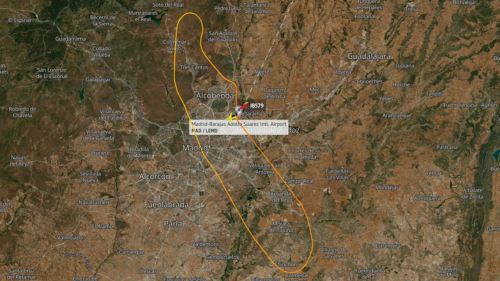 [video] penerbangan dari madrid ke paris terpaksa berpatah balik akibat pelanggaran dengan burung besar