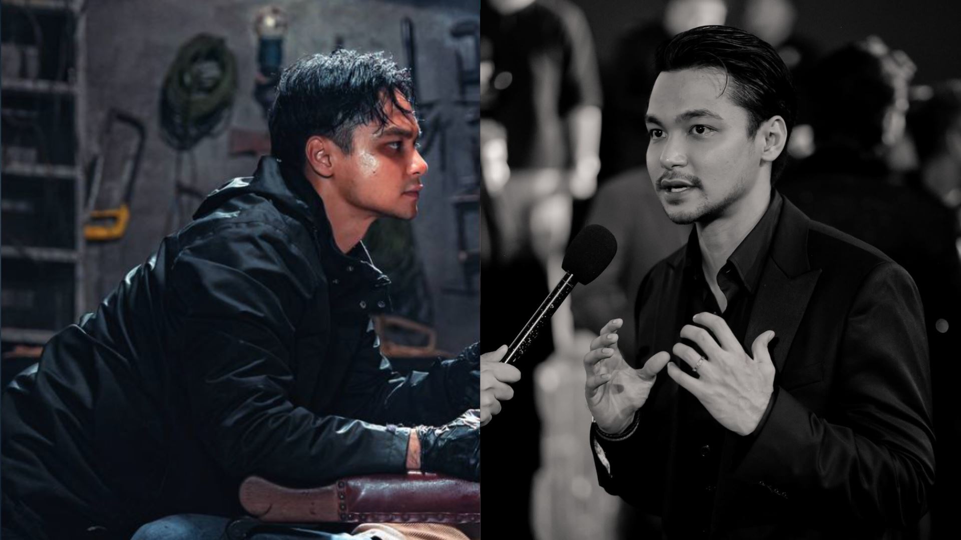 syafiq kyle terima trofi rising icon di festival filem asia pasifik ke-62
