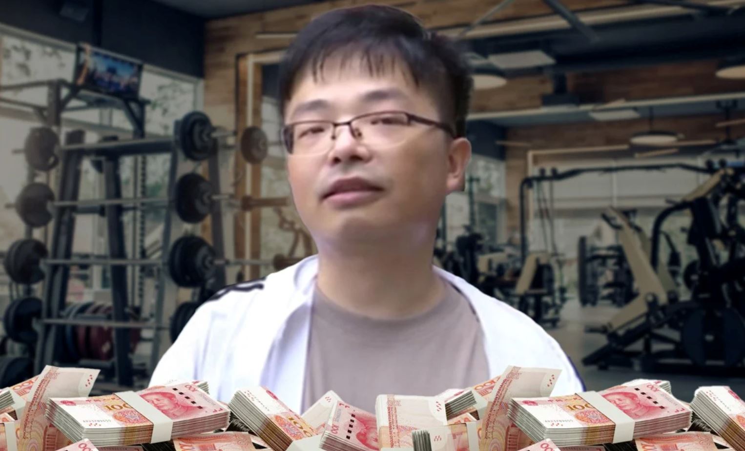 a 300-year gym membership turns costly, man in china loses rm512,000 desc: alamak!