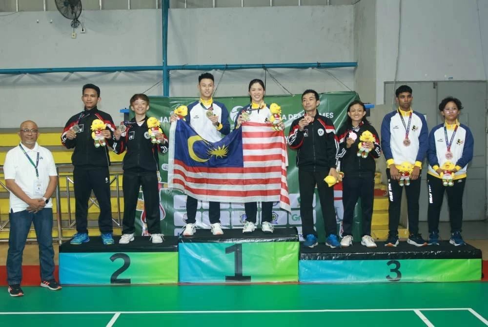 malaysia raih 21 pingat emas di sukan sea pekak 2025
