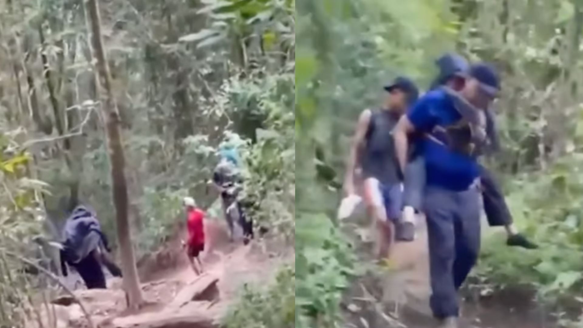 pendaki malaysia diselamatkan daripada hipotermia di gunung indonesia