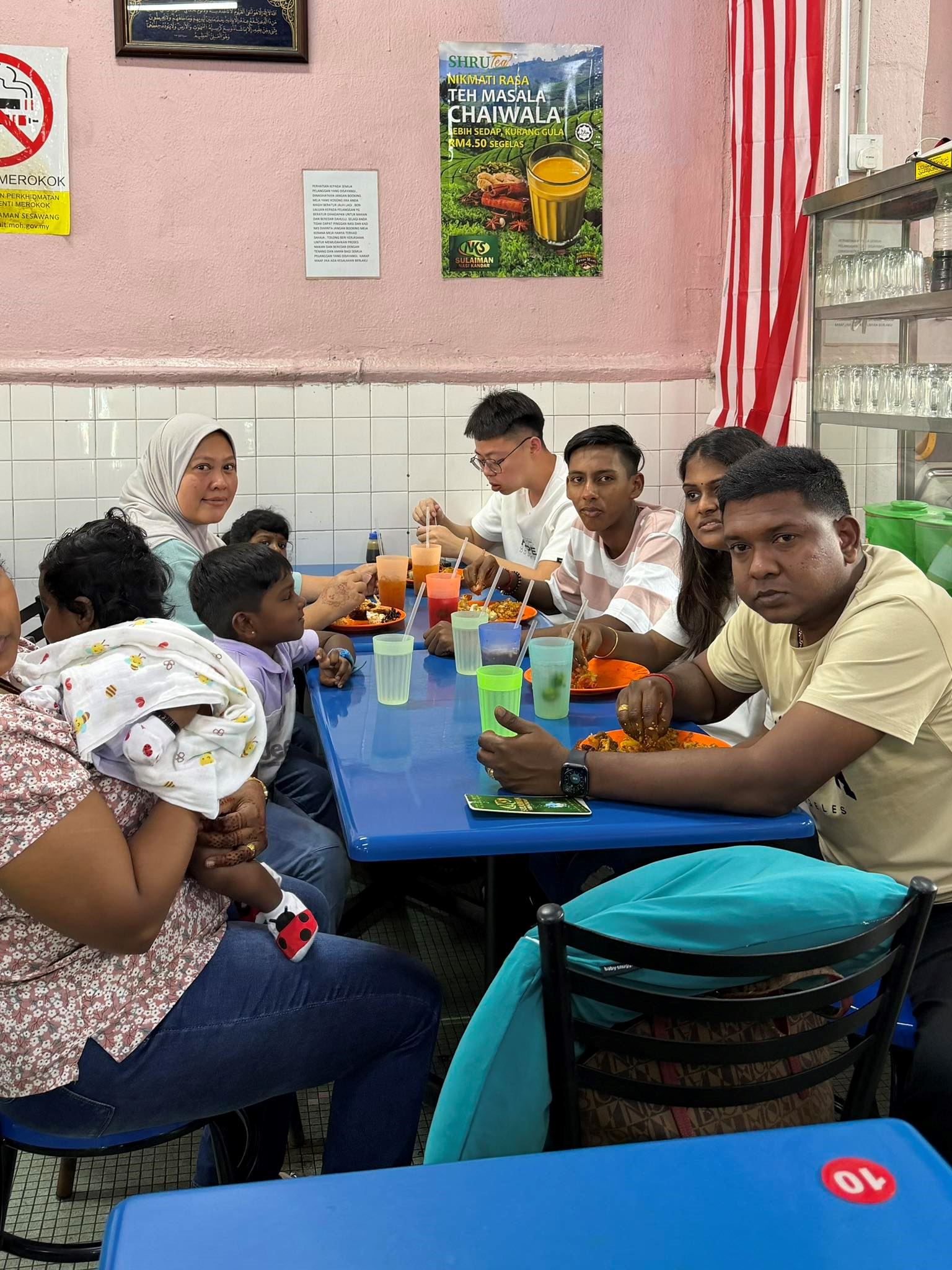 “this is malaysia!” penang family with malay, chinese and indian members wins hearts online