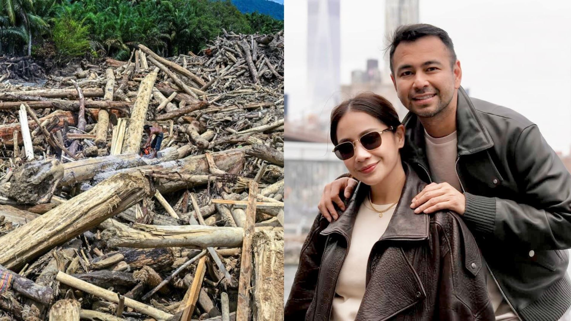 raffi ahmad & nagita slavina sumbang lebih rm3 juta bantu mangsa banjir sumatera