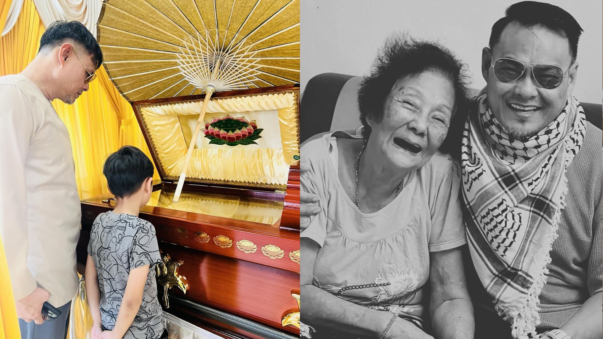 adam corrie tetap berada di sisi mendiang ibu, walau berbeza agama - “saya hanya mahu berada dekat dengannya…”