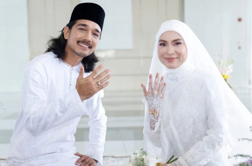 sissy imann selamat bernikah dengan dr. zamir hilman, hadiah nombor plat khas sis5795 jadi perhatian