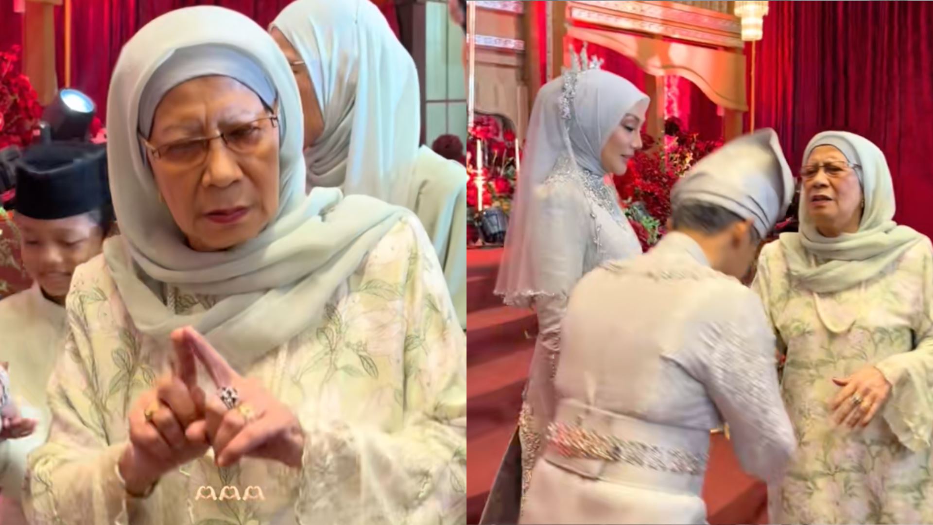 ”menantu aku handsome, anak aku cantik…” - ibu erra fazira