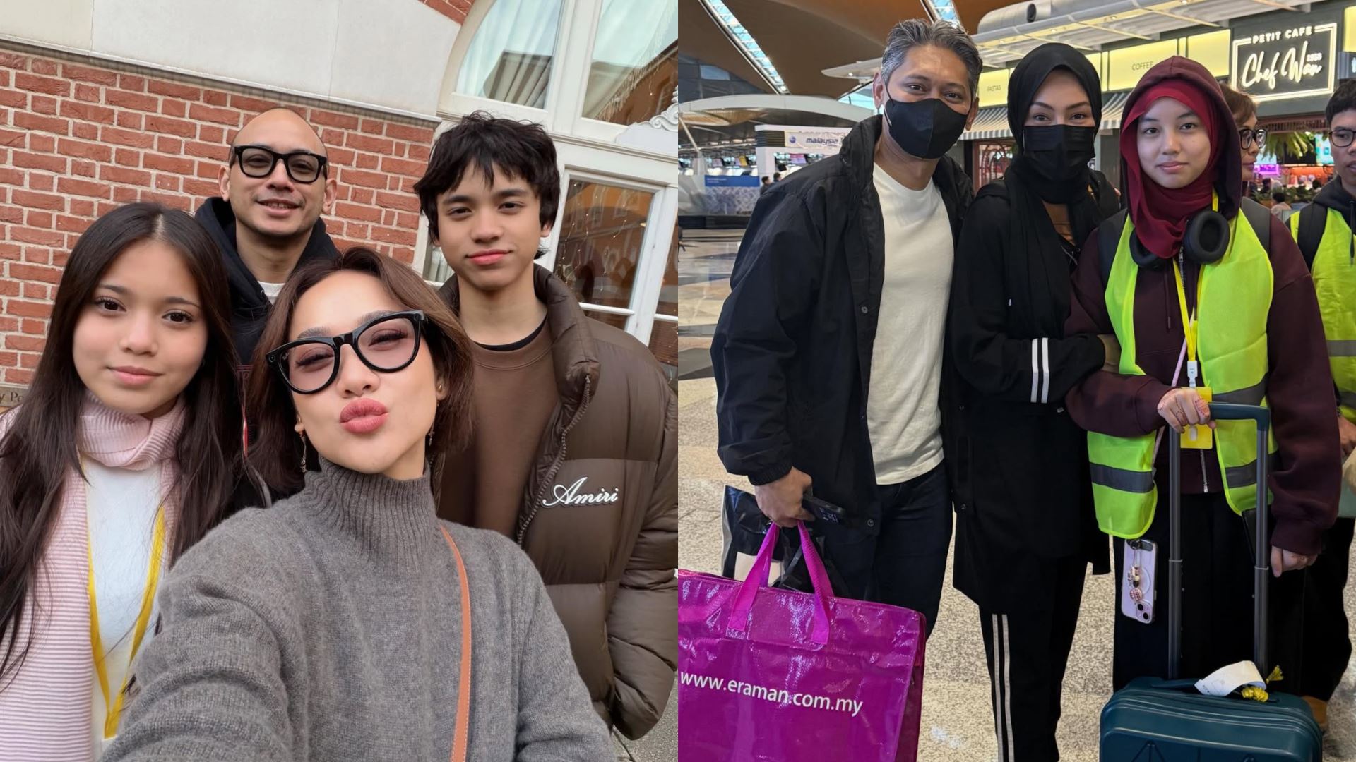 anak erra fazira, dr sheikh muszaphar dan bunga citra lestari berlepas ke universiti oxford!