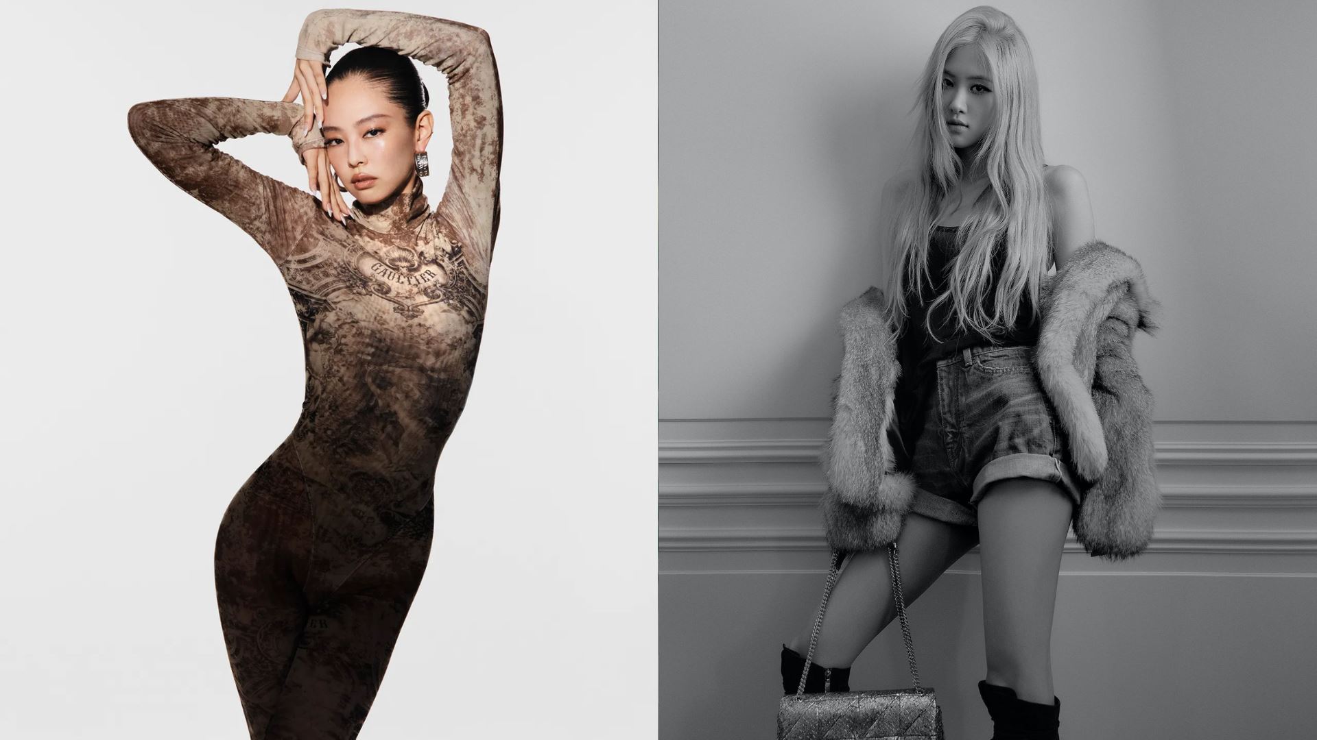 jennie & rosé dinobat ikon fesyen k‑pop 2025