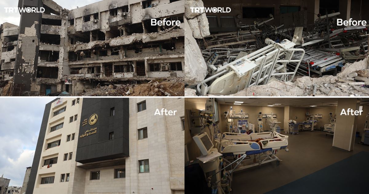 pernah diserang israel sehingga musnah, al-shifa hospital kini dibuka semula demi rawat penduduk gaza