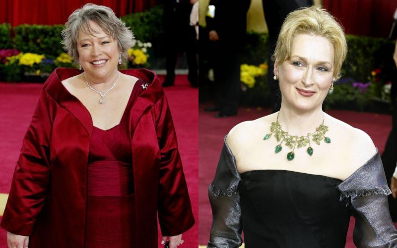 kathy bates reflects on oscar loss and bonding with meryl streep over their defeats