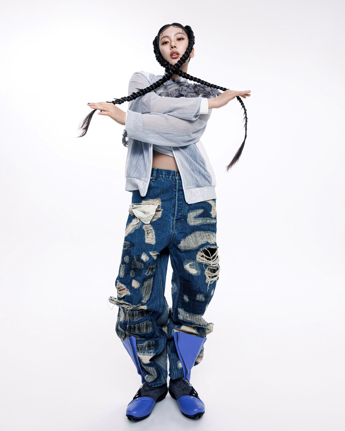 🇰🇷newjeans公布新团名❗全员液态金属风格✨