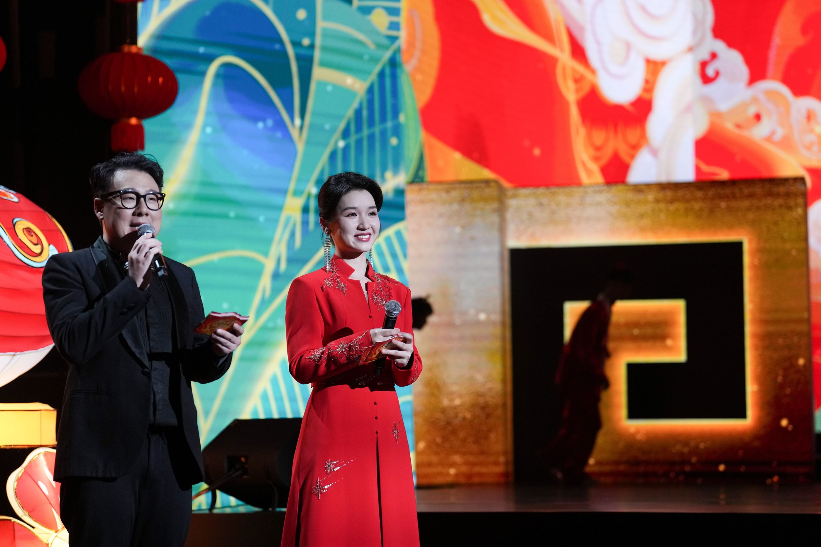 🔔astro艺人首登中国“欢乐春节”演唱《share丰年》共庆新春 🔥林震前与刘珂涵携手担任大会司仪