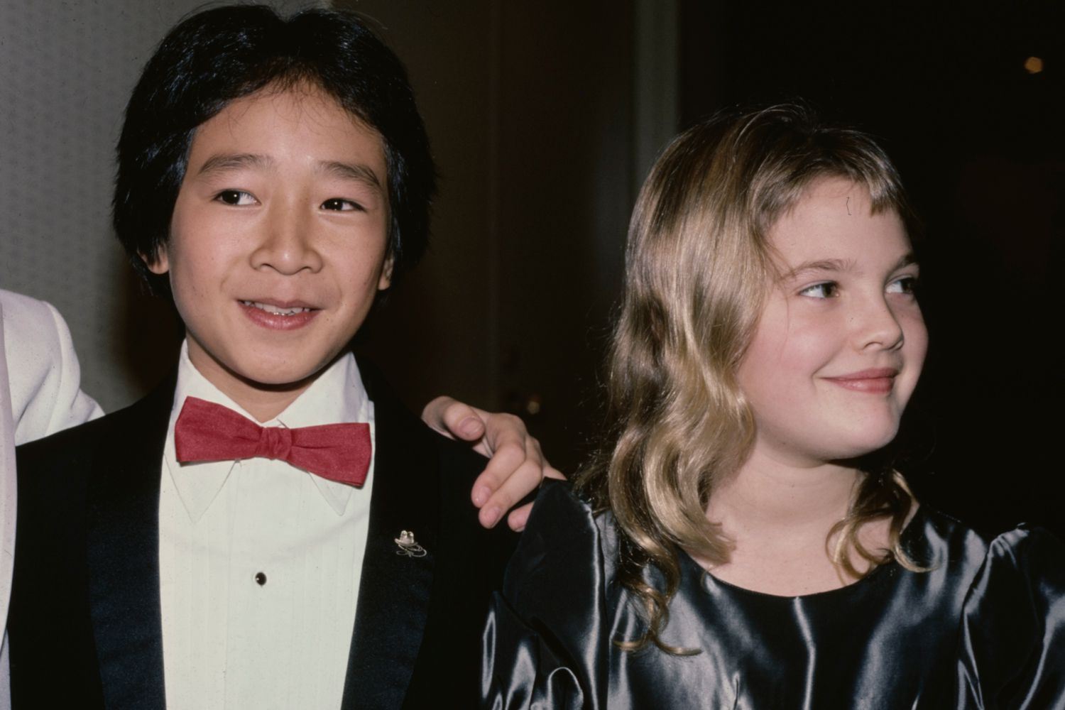 ke huy quan admits he had a childhood crush on drew barrymore—and she felt the same!
