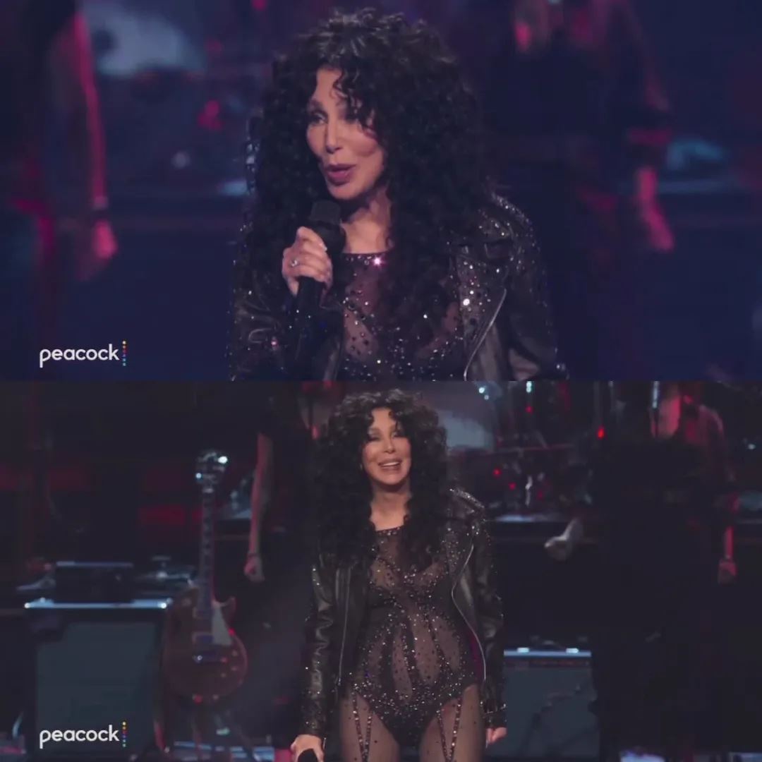 cher turns back time—and heads—to ‘snl50’ with daring look