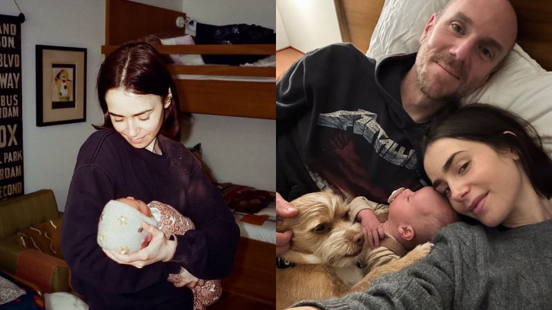 lily collins’ newborn daughter gets a heartwarming introduction to grandpa phil collins’ songs