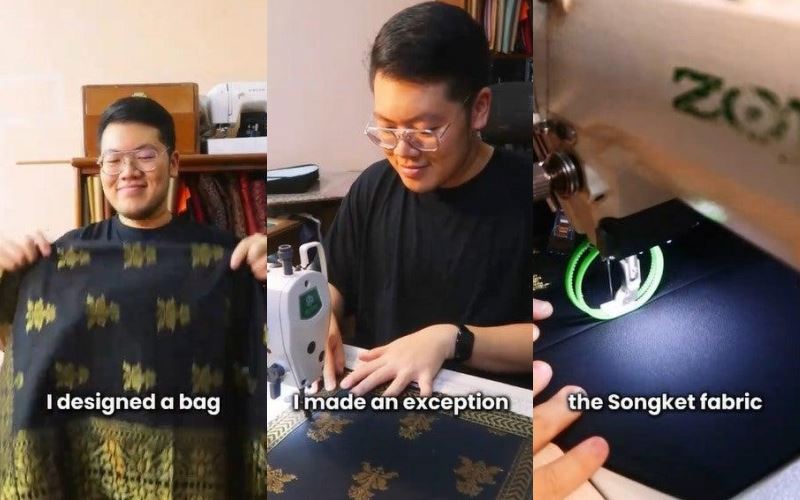 young penang designer creates custom bag not knowing it was for prime minister anwar ibrahim