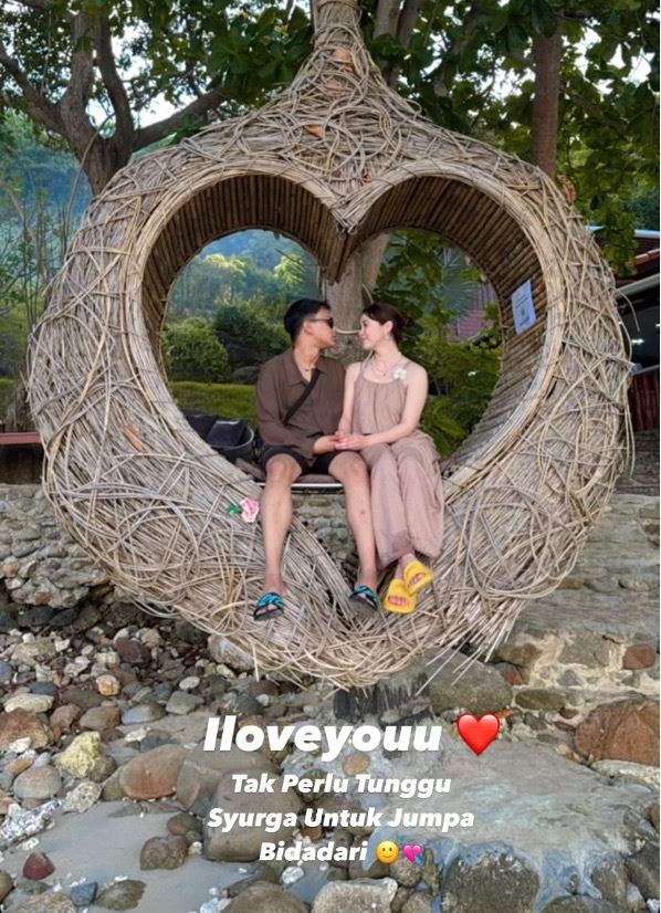 dj kidd kongsi video holiday bersama emma - “saya janji akan jadi suami terbaik”