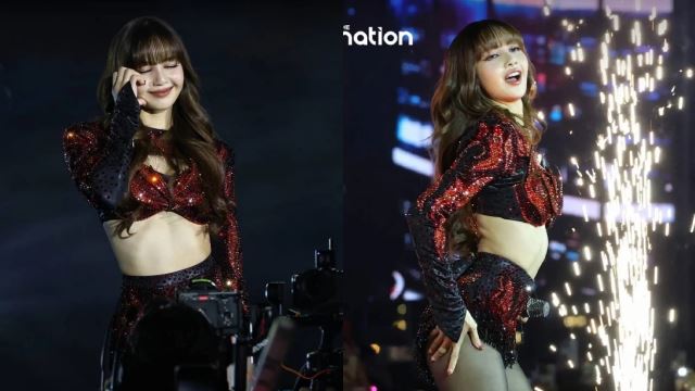 lisa leads countdown to 2025 at bangkok’s iconsiam with electrifying mini concert