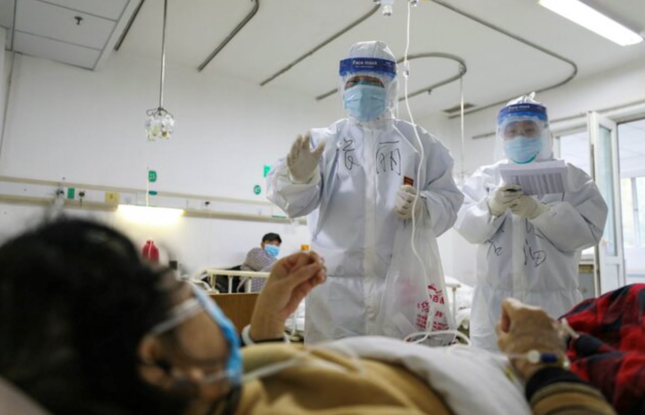 hospitals in china struggling to cope with surge in influenza a and new covid-19-like virus cases