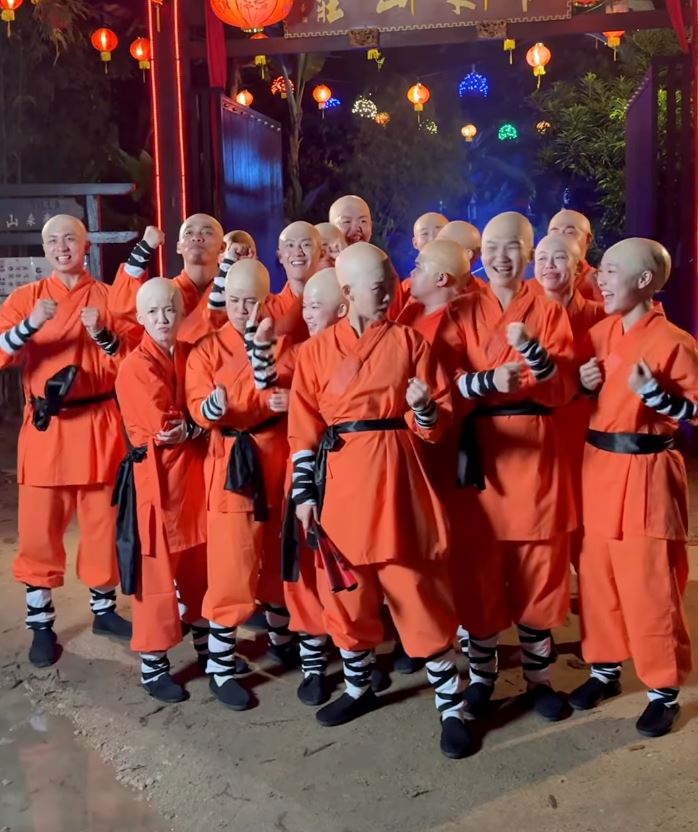 地狱旅行团《一七乐团圆》mv上线❗dior大颖变身光头小子⚡️