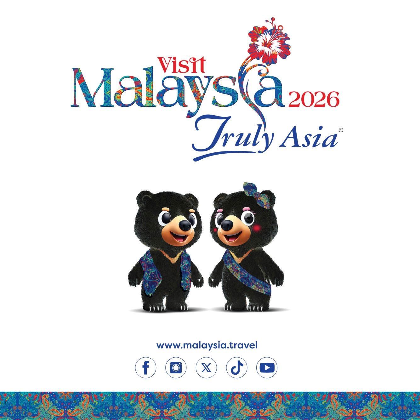 malaysia launches visit malaysia year 2026 campaign with exciting new mascots and logo