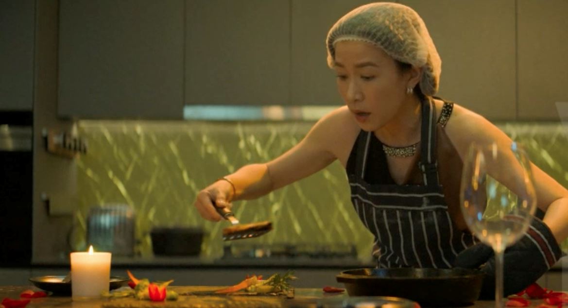 佘诗曼剧里饰厨房小白❗现实被封女厨神🏆