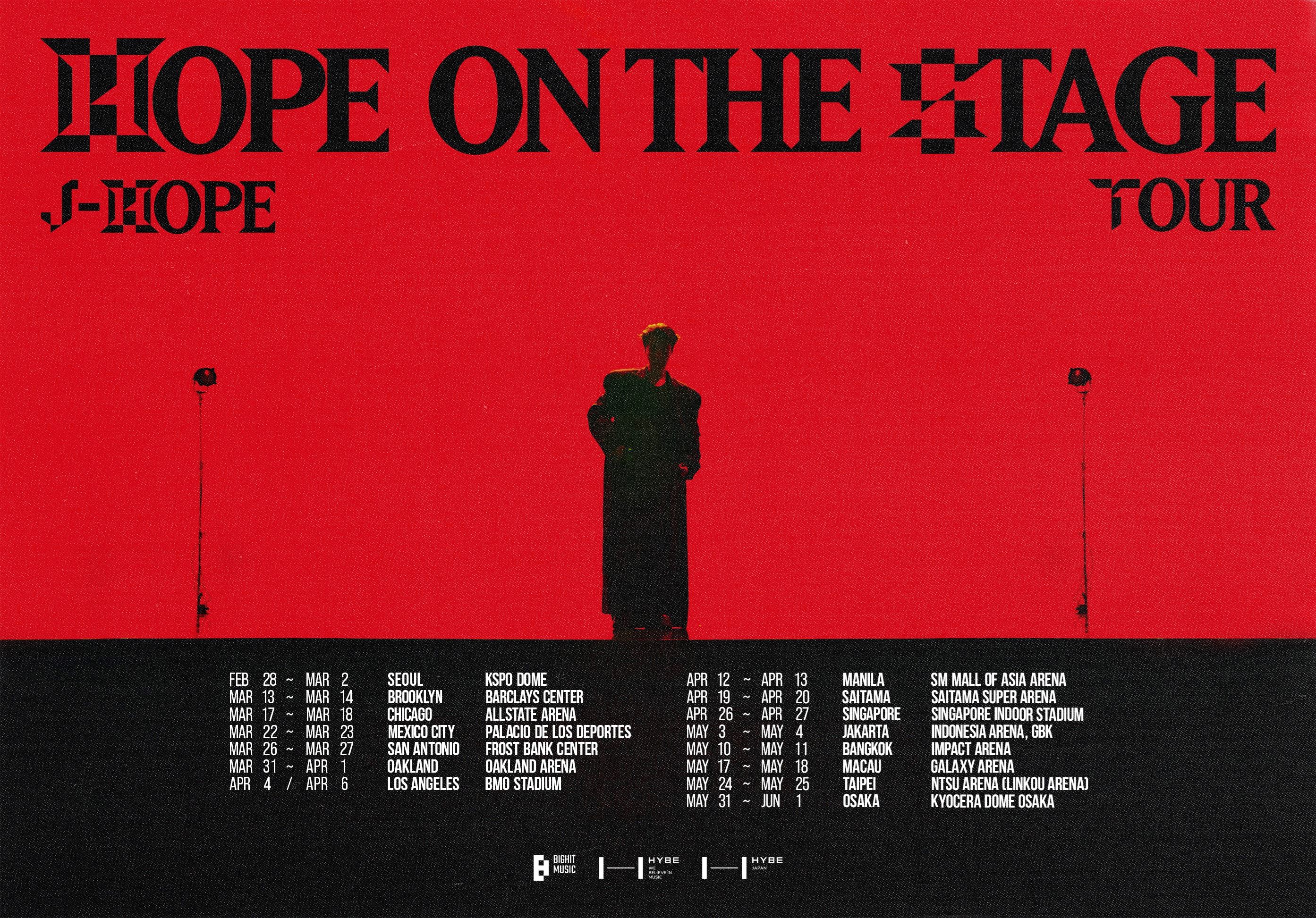 bts’s j-hope announces first-ever solo tour “hope on the stage”